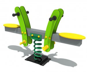  米兰·milan·运动游乐小草造型双人儿