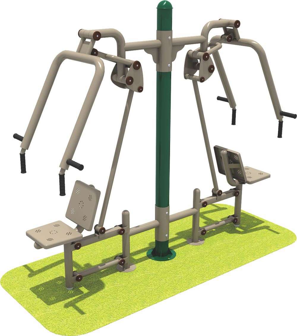 米兰·milan·运动健身器材 双人坐推器