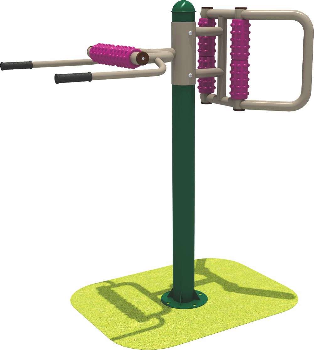 米兰·milan·运动健身器材 双人腰背按